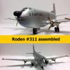 Roden Douglas C-124C Globemaster II Airplane Model Kit view 2