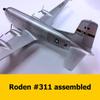 Roden Douglas C-124C Globemaster II Airplane Model Kit view 3