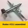 Roden Douglas C-124C Globemaster II Airplane Model Kit view 4