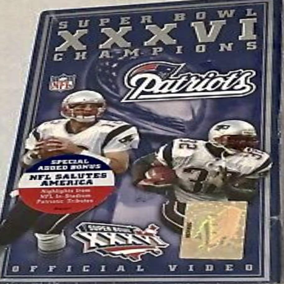 Super Bowl XXXVI - New England Patriots Championship Video [VHS]
