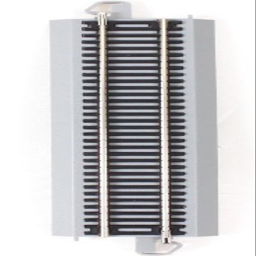 Bachmann Trains - Snap-Fit E-Z Track 9 Straight Track (4/card) - Nickel Silver Rail With Gray Roadbed - HO Scale, 8