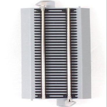 Bachmann Trains - Snap-Fit E-Z Track 9 Straight Track (4/card) - Nickel Silver Rail With Gray Roadbed - HO Scale, 8