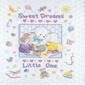 Baby Hugs Stamped Cross Stitch Quilt Kit (34" X 43") - Baby Dreams