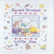 Baby Hugs Stamped Cross Stitch Quilt Kit (34" X 43") - Baby Dreams