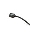 Shure WL93 Series Subminiature Condenser Lavalier Microphones,WL93- Black, with 4-Foot (1.2 m) Cable view 4