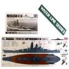 Musashi Battleship 1/700 Tamiya view 3