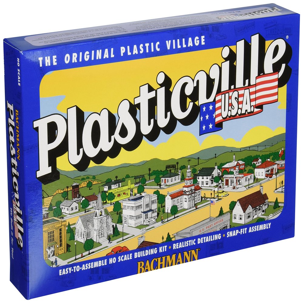 Bachmann Trains - PLASTICVILLE U.S.A. BUILDINGS CLASSIC KITS - HOUSE UNDER CONSTRUCTION - HO Scale