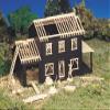 Bachmann Trains - PLASTICVILLE U.S.A. BUILDINGS CLASSIC KITS - HOUSE UNDER CONSTRUCTION - HO Scale view 3
