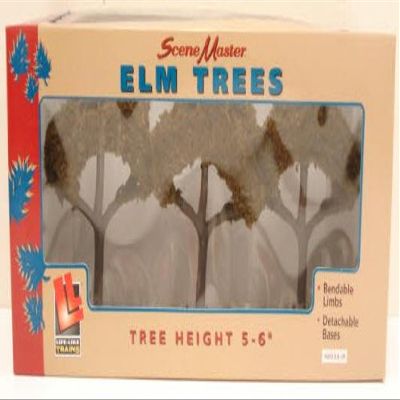 Life Like 1980 SceneMaster Large Elm Trees (3)