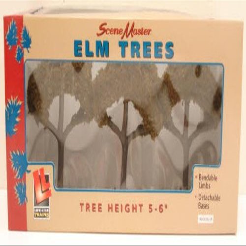 Life Like 1980 SceneMaster Large Elm Trees (3)