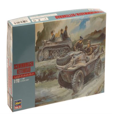 Hasegawa 1/72 Schwimmwagen and Kettenkraftrad