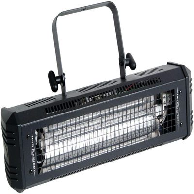 American DJ 750W High output variable speed and dimmable on the rear of the unit or can be run DMX