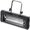 American DJ 750W High output variable speed and dimmable on the rear of the unit or can be run DMX view 2