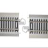 Bachmann Trains E-Z TRACK REVERSING 9" STRAIGHT (4/card) - NICKEL SILVER Rail With Grey Roadbed - HO Scale view 4