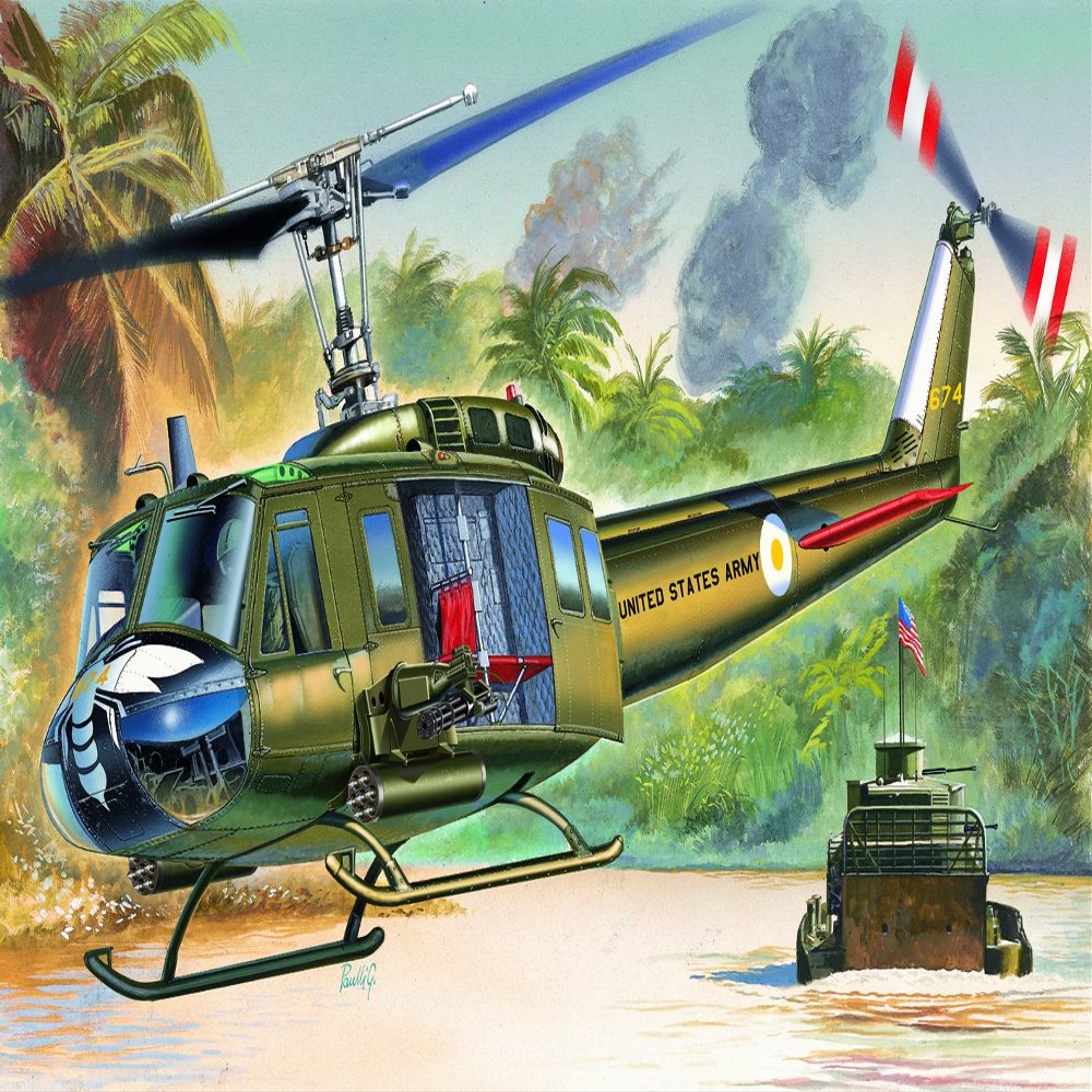 Italeri UH-1D Iroquois Model Kit