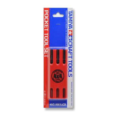 Tamiya Craft Tool mini Four Pocket Tool Set 74010