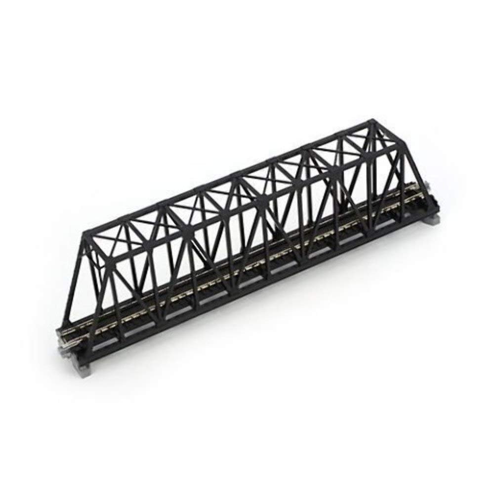 Kato USA Inc. N 248mm 9-3/4 Truss Bridge Black KAT20434 N Track