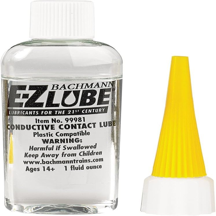 Bachmann Trains - E-Z LUBE - CONDUCTIVE CONTACT LUBE (1 fluid ounce) - For Use With All Scales
