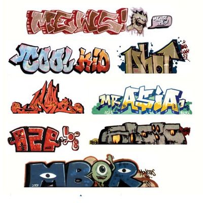 N Graffiti, Mega Set #1