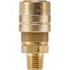 Milton (S-716) 1/4" Male NPT M Style (Industrial) Air fitting Quick Connect Coupler (Packaging May Vary) view 1