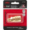 Milton (S-716) 1/4" Male NPT M Style (Industrial) Air fitting Quick Connect Coupler (Packaging May Vary) view 3