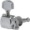 Ping P26426L Economy Covered Machine Heads. 6-LT Mini Button Chrome view 1