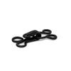 Dritz Hooks and Eyes, Size 2, 14 Count, Black-Steel view 2