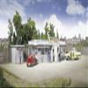 Walthers Cornerstone Miss Bettie's Diner 933-2909 HO Scale Model Railroad - Structure Kit view 1