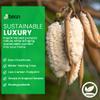 Bean Products Premium Kapok Fill | 5 lbs | 100% Organic Kapok Fiber | Chemical Free and Hypoallergenic | Perfect for Pillows, Pet Beds, Couches & More | Made in USA view 4
