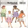 Butterick Sewing Pattern 4519 Misses Size 8-10-12-14 Easy Pleated Embellished Skirts view 1