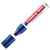 edding 800 permanent marker - blue - 1 pen - chisel tip 4-12 mm - for bold markings - waterproof, quick-drying, smear-proof pens - for cardboard, plastic, wood, metal, glass and fabric view 4