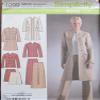 SIMPLICITY PATTERN 4099 MISSES'/MISS PETITE PANTS,AND COAT OR JACKET SIZE R5 14-22 view 1