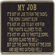 Bernard Engraving FP021; My Job -Sign