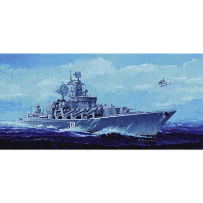 Trumpeter 1/350 Scale Russian Moskva Missile Cruiser
