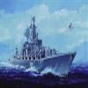 Trumpeter 1/350 Scale Russian Moskva Missile Cruiser view 3