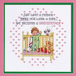 Grandmother's Work Cross Stitch Chart by Janlynn