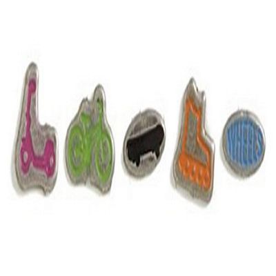 Karen Foster Design Scrapbooking Doodle Brads, Wheels