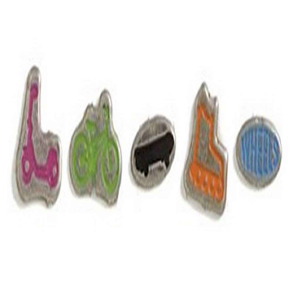 Karen Foster Design Scrapbooking Doodle Brads, Wheels