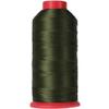 Threadart Heavy Duty Bonded Nylon Thread - 1650 yards (1500m) - Coated No Unravel - #69 T70 Size 210D/3 - For Upholstery, Leather, Vinyl, Weaving Hair, Denim, and Other Heavy Fabric - Olive Green view 1