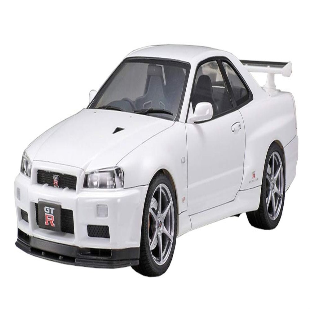 Tamiya Nissan Skyline GT-R R34 V-Spec II 1/24 Scale Model Kit 24258