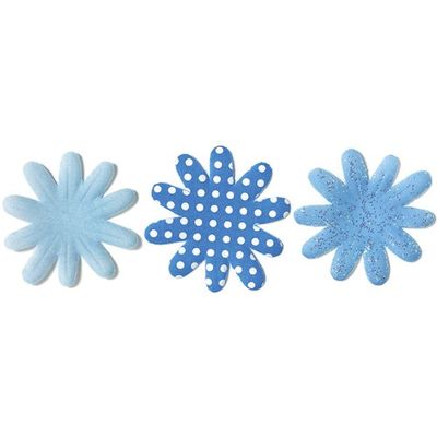 Silk Flowers 12-Pack: Blue Jean
