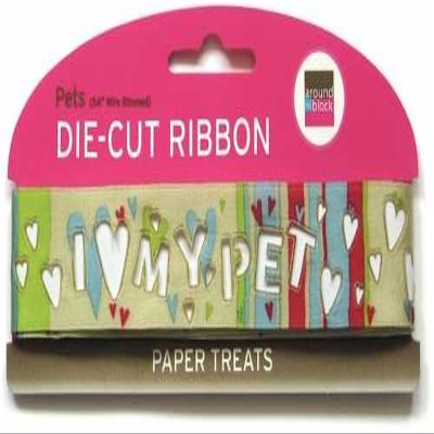 AROUND THE BLOCK Die-Cut Ribbon 54, Pets