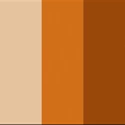 BAZZILL 12-Inch-by-12-Inch Monochromatic Trio Cardstock Pack, Pack of 15, Sienna Assortment