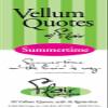 FLAIR DESIGNS Vellum Quote Book, Summertime view 1