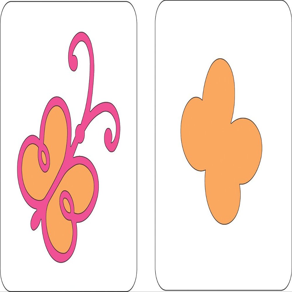 Provo Craft Cuttlebug 2"X2" Two-Step Dies 2/Pkg-Butterfly