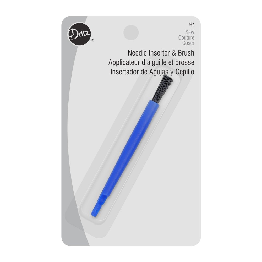 Dritz 247 Needle Inserter With Brush