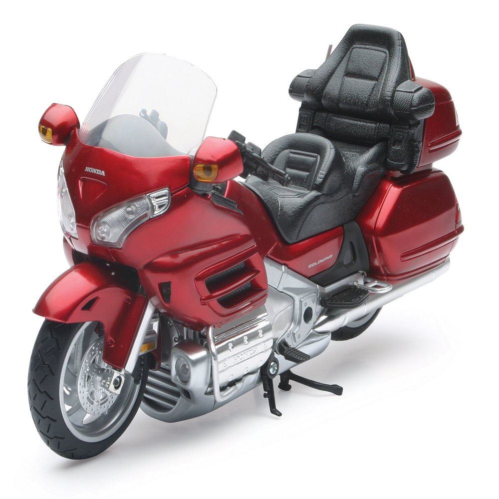 New-Ray 57253 "Honda Goldwing 2010" Colors May Vary Motorbike, 01:12:00