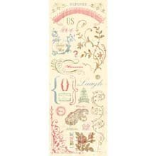 Classic K Bailey Ornamental Rub-On Transfers