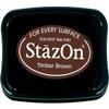 Tsukineko StazOn Stamp Pad, Brown, L view 1