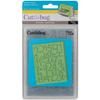 Provo Craft Cuttlebug A2 Embossing Folder-Number Collage view 1
